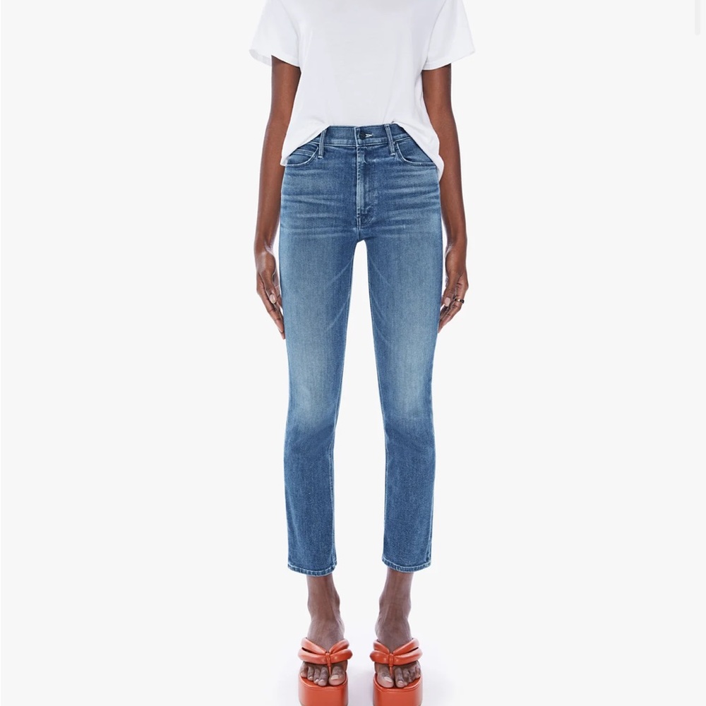 Mother Mid Rise Dazzler Ankle Jean 27